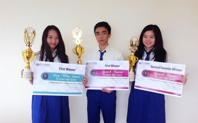 First Winner of the Story Contest & Speech Contest 2015